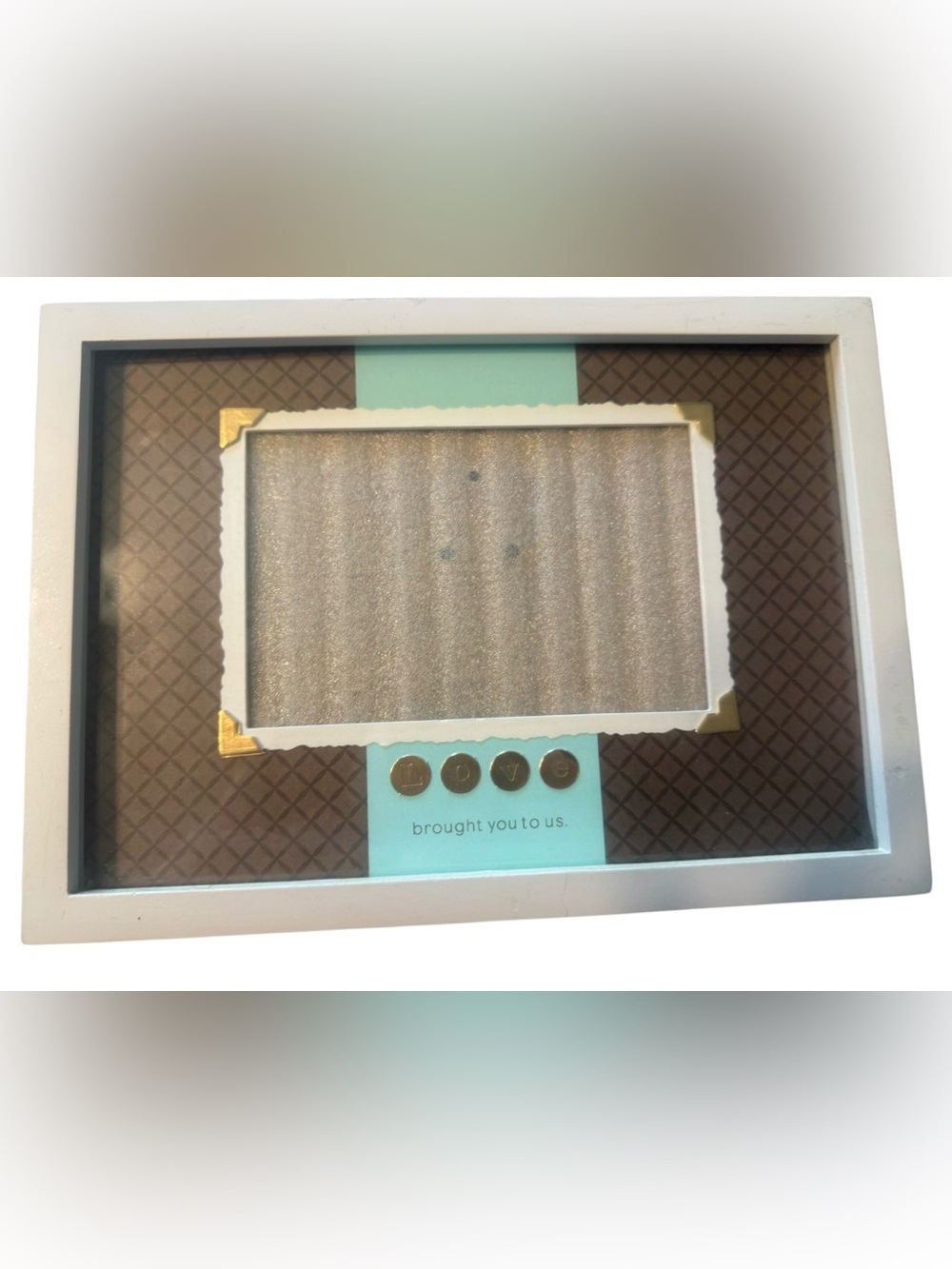 Hallmark Love Brought You to Us Shadow Box Photo Frame